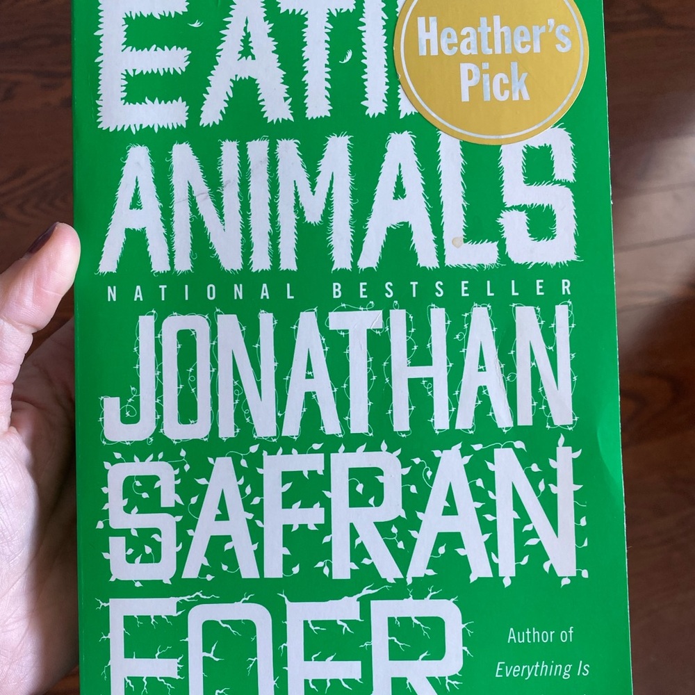 3 books for $20!! Eating Animals by Jonathan Safran Foer